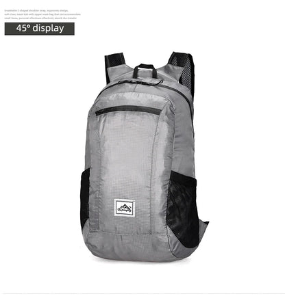 20L Portable Foldable Backpack Folding Mountaineering Bag Ultralight Outdoor Climbing Cycling Travel Knapsack Hiking Daypack