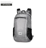 20L Portable Foldable Backpack Folding Mountaineering Bag Ultralight Outdoor Climbing Cycling Travel Knapsack Hiking Daypack