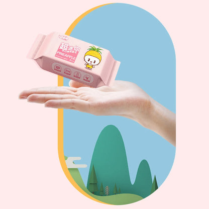 New Soft Baby Wet Wipes Hand Mouth Cleaning Large Pack Baby Gentle Wipes High Quality Disposable Freshing Cleaning Wipes Babies