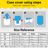 Luggage Cover Stretch Fabric Suitcase Protector Baggage Dust Case Cover Suitable for18-32 Inch Suitcase Case Travel accessories