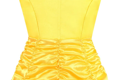 Children's Halloween Role Play Fairy Princess Belle Dress Xmas Carnival Masquerade Performance Birthday Party Fancy Girl Clothes