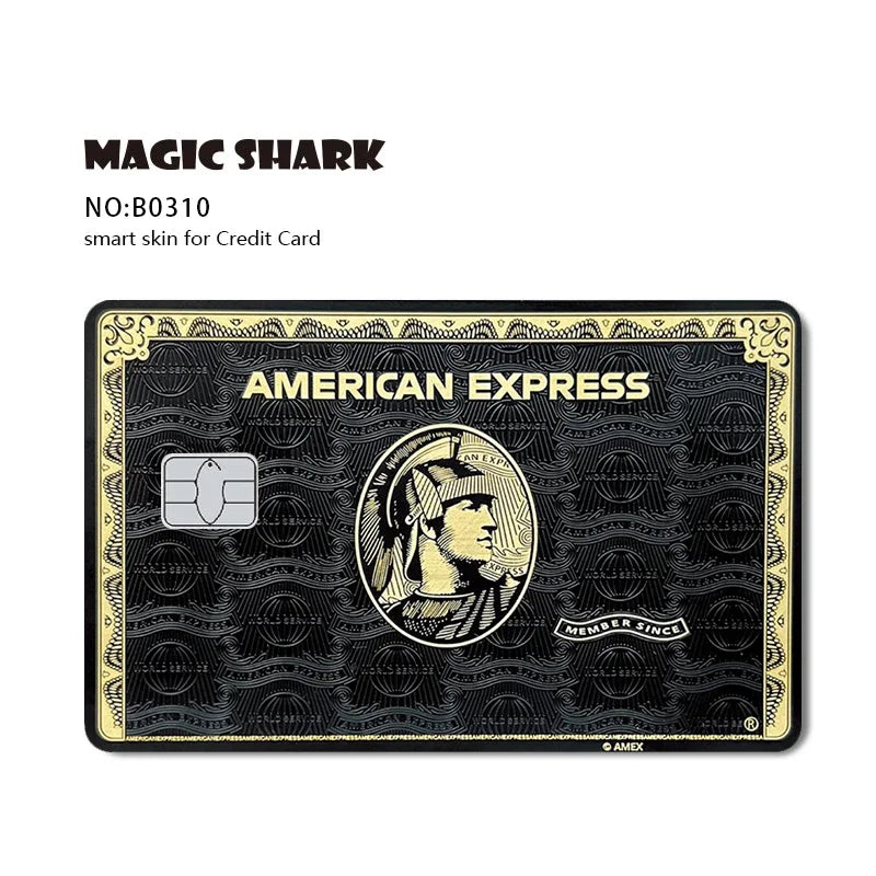 Fashion Matte Gold Silver Black Matte PVC Film Skin Sticker Tape for Bank Credit Debit Card Front Side