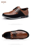 2024 Autumn Business Casual Shoes for Men Trend Classic Leather Shoes Outdoor Men Sneakers Sewing Breathable Men's Dress Shoes