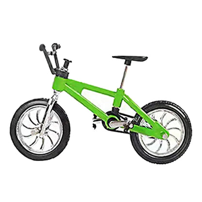 Mini Finger Bicycle Toys Alloy Miniature MTB Bike Model DIY Simulation Mountain Cycling Kid Gift Toy 1/12 Doll House Accessories