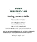 Kitchen Office Outdoor Dining Chairs Modern Luxury Salon Relax Cesca Chair Restaurant INS Sillas Para Comedor Furniture WK50DC