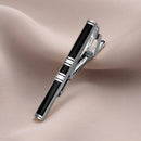 1PC Minimalist Tie Clip For Men Tie Clip To Man Shirt Business Pisa Ties Men's Cuff Tie Pins Man Fashion Jewelry Cufflink Lawyer