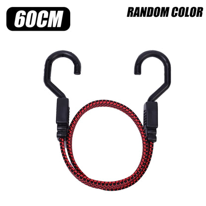 New Elastics Rubber Luggage Rope Cord Hooks Bikes Rope Tie Bicycle Luggage Roof Rack Strap Fixed Band Hook Car Accessories