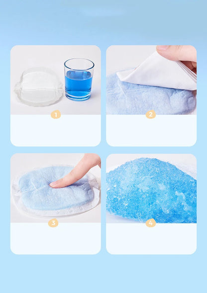 30 Pcs Disposable Breastfeeding Nursing Pads Breathable Dry Slim Super Absorbency Cotton Anti-Leak Pads During Lactation