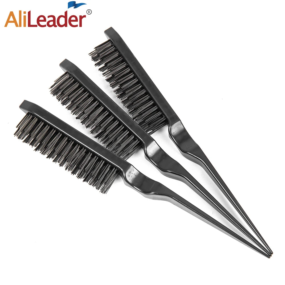 Cepillo de pelo de nailon de alta calidad para mujer, 1 unidad, para peinar el cabello, cola de caballo, esponjosa, de viaje, accesorios de peluquería.