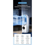 Portable USB Air Cooler Leafless Electric Fan 6 Speed Silent Timer Air Conditioner Cooling Fan Humidifier Conditioning Fan