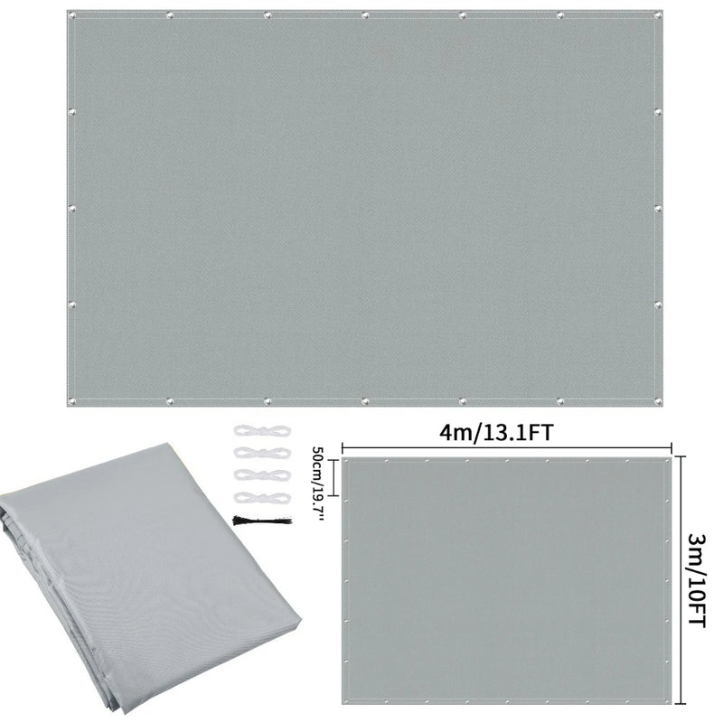 Waterproof Privacy Fence Screen Fence Covering Privacy with Grommets UV Protection Fencing Shade Cover for Outdoor Yard Backyard