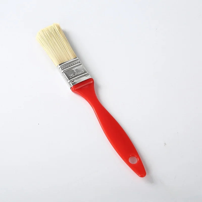 Red paint does not shed dust brush, cleaning brush, paint tools, paint brush