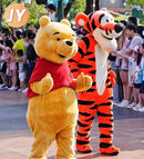 Mascot Costume Disney Winnie Bear Mascot Costume Donald Duck Funny Hilarious Cosplay Suit Anime Characters Performance Outfits