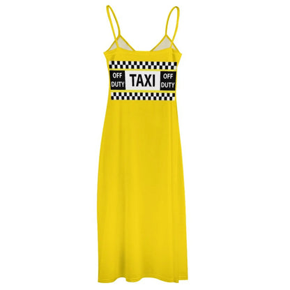 New New York Yellow Taxi Cab Off Duty Sleeveless Dress dress women summer 2023