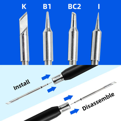 Sequre S99 Soldering Iron Compatible With Jbc245 Tip Support Pd|qc|dc|pps Power Supply For Drone Rc Model Welding Repair Tool