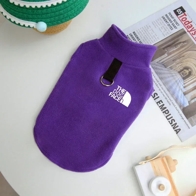 Roupas para cães de estimação outono inverno casaco de lã quente camisola colete para pequenos chihuahua bulldog cães jaquetas trajes suprimentos
