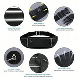 Professional Running Waist Bag Sports Belt Pouch Mobile Phone Case Men Women Hidden Pouch Gym Sports Bags Running Pack