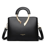 2026 New Style Crossbody Bag Medium Mom Bag Lychee Pattern Large Soft PU Zipper Closure Daily Use Fashionable Ladies Handbag Sac