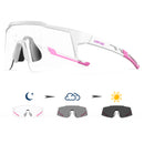 Kapvoe Photochromic Teenager Kids Cycling Sunglasses Sport Bicycle Glasses UV400 Child Goggle Outdoor Boys Girls Running Eyewear
