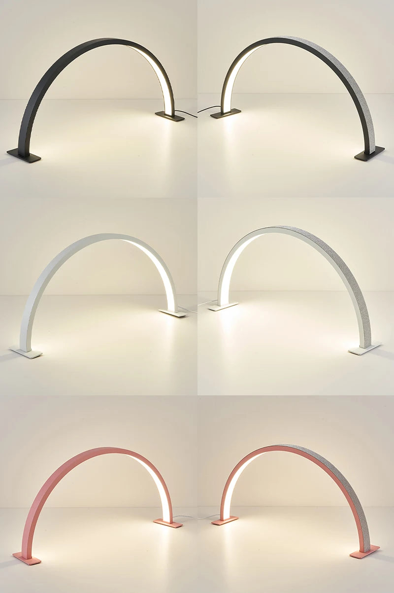 48W Half Moon Lamp For Nail Desk Dimmable 3000K-6000K Makeup Manicure Beauty Salon Touch Switch LED Light Half Moon Nail Lamp