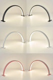 48W Half Moon Lamp For Nail Desk Dimmable 3000K-6000K Makeup Manicure Beauty Salon Touch Switch LED Light Half Moon Nail Lamp