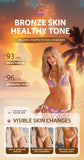 10ml Tanning Oil for Outdoor Beach Sunbathing, Body Tanning Essential Oil Drops, Natural Brown Tone, Formaldehyde-Free