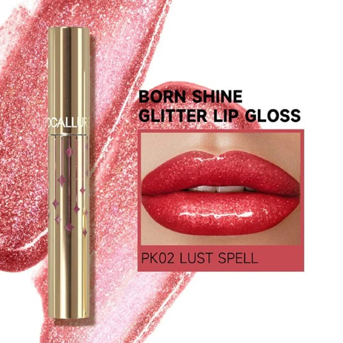 Brillo labial FOCALLURE con brillo, resistente al agua, de larga duración, hidratante, líquido, superficie de espejo, maquillaje de labios, cosméticos.