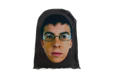 Realista kanye west travis scott mclovin máscara rosto cheio rapper superbad máscara engraçado traje cosplay adulto