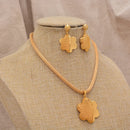 Jewelry Set For Women  Gold Plated With Necklace Pendant Nigerian Wedding Jewelry