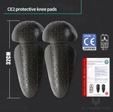 Winter Waterproof Motorcycle Overpants Quick Release Touring Moto Pants Men's Warm Windproof Motorbike Trousers CE Kneepads
