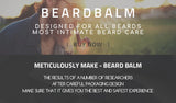 Natural Beard Balm Wax Beard Growth Oil for Men Moisturizing Smoothing Beard Styling Professional Care Cream Skin Care