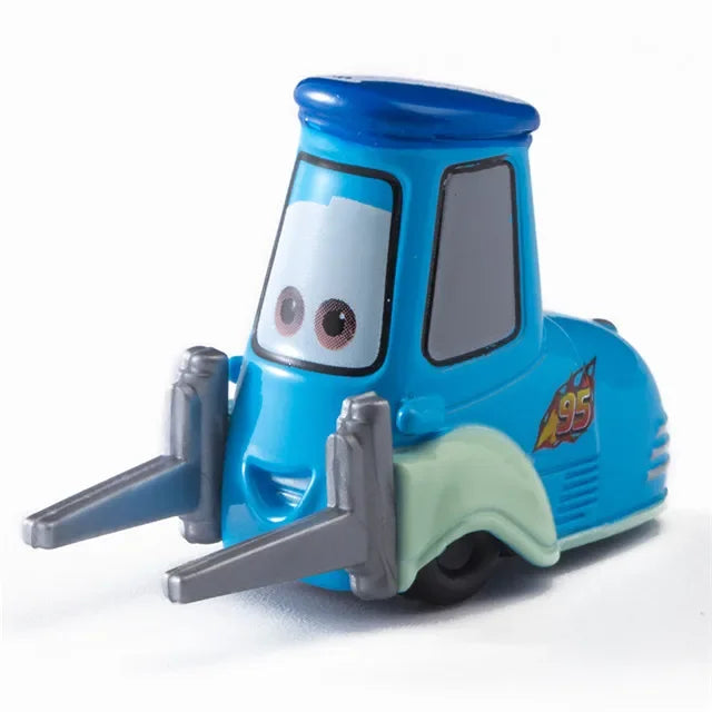 Disney Pixar Cars Toys Racing Lightning McQueen Jackson Storm Mater Sheriff 1:55 Diecast Model Car Toy Children Birthday Gift