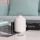 Ceramic Flower Vase Retro Table Decorative Vase Dried Flower Arrangement Pot Home Wedding Gifts Aesthetic Vase Desktop Ornament