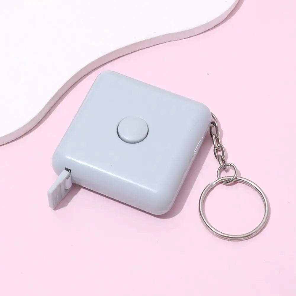 Mini Tape Measure Retractable Measure Clothes Measuring Tape Plastic Square Measurements Tool Portable Sewing Accessories