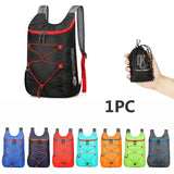 Multi Functional Folding Waterproof Sports Backpack Outdoor Camping and Hiking Portable Daily Bag Travel Backpack