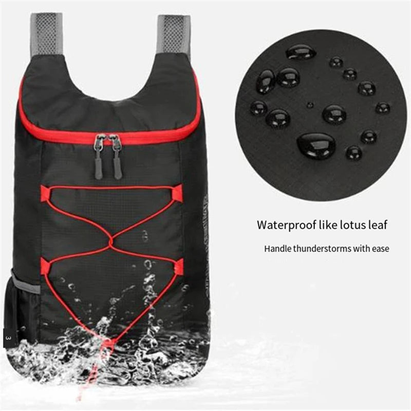 Multi Functional Folding Waterproof Sports Backpack Outdoor Camping and Hiking Portable Daily Bag Travel Backpack