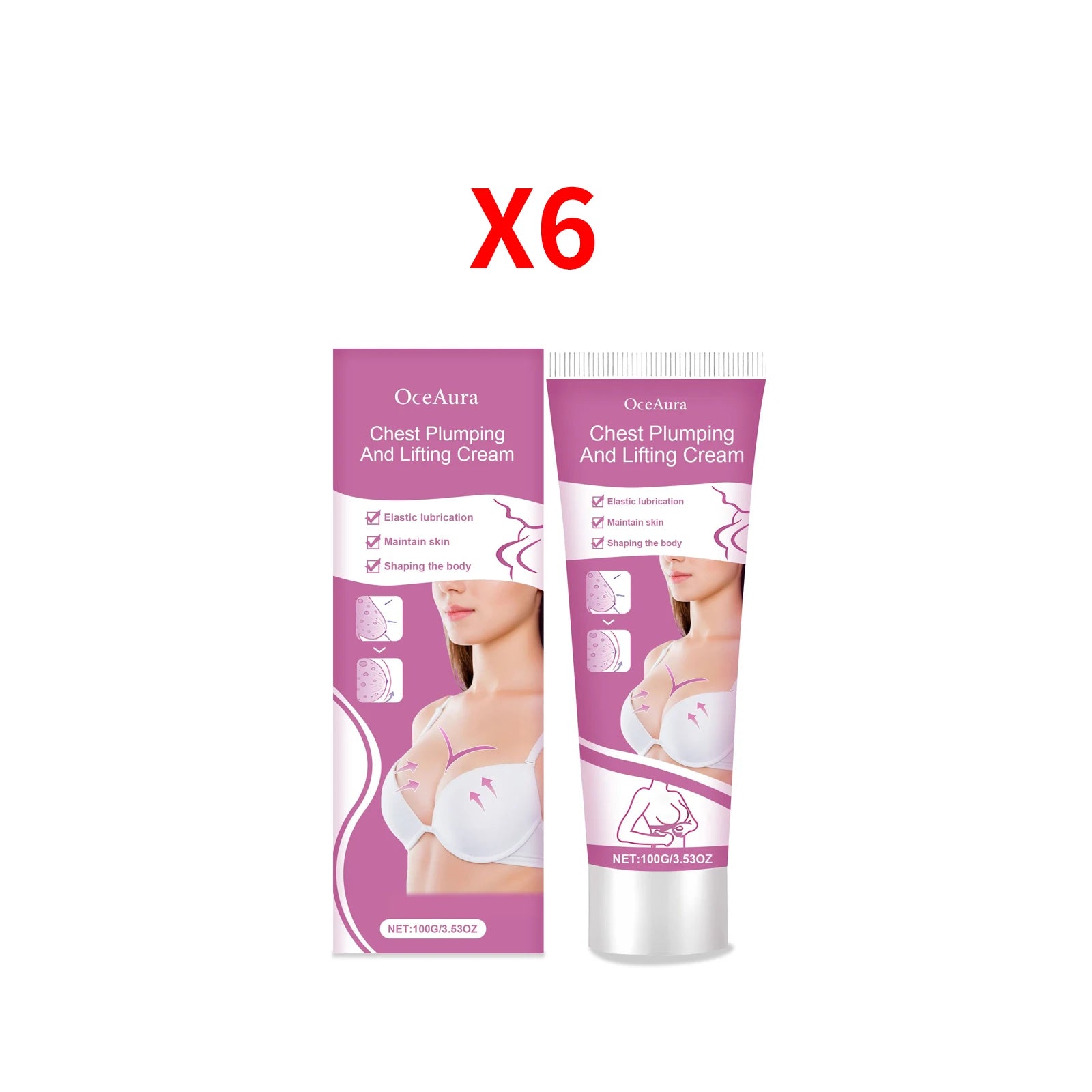 Chest Plumping Lifting Cream Enlargement Size up Enhancenment Improve Breast Flat Sagging Bust Firming Massage Boob Growth Cream