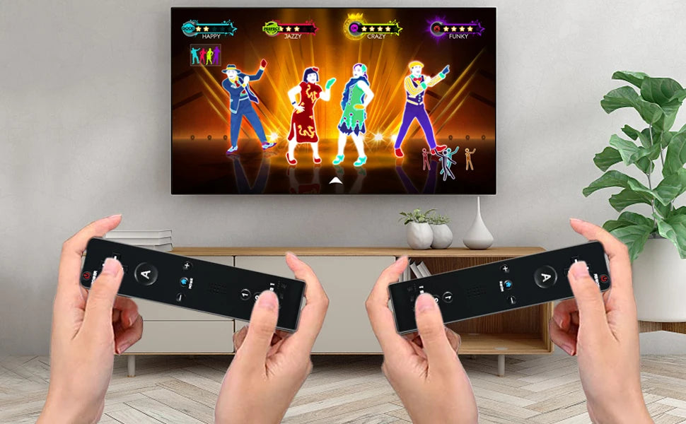 Controllers for Nintendo Wii/Wii U Left/Right 2in1 Motion Plus Controller Wireless Remote Control Gamepad Video Game Accessories