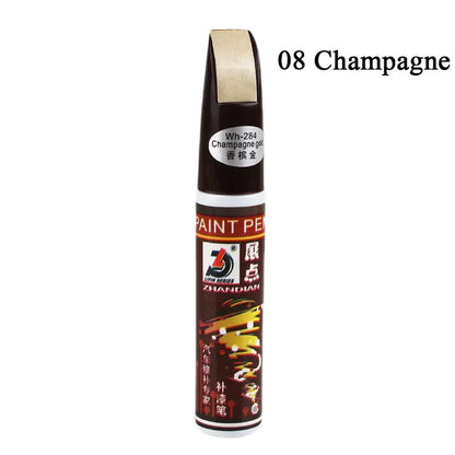 Car Paint Scratches Repair Pen Brush Waterproof Paint Marker Pen Car Tyre Tread Care Automotive Maintain Black White Red Silver