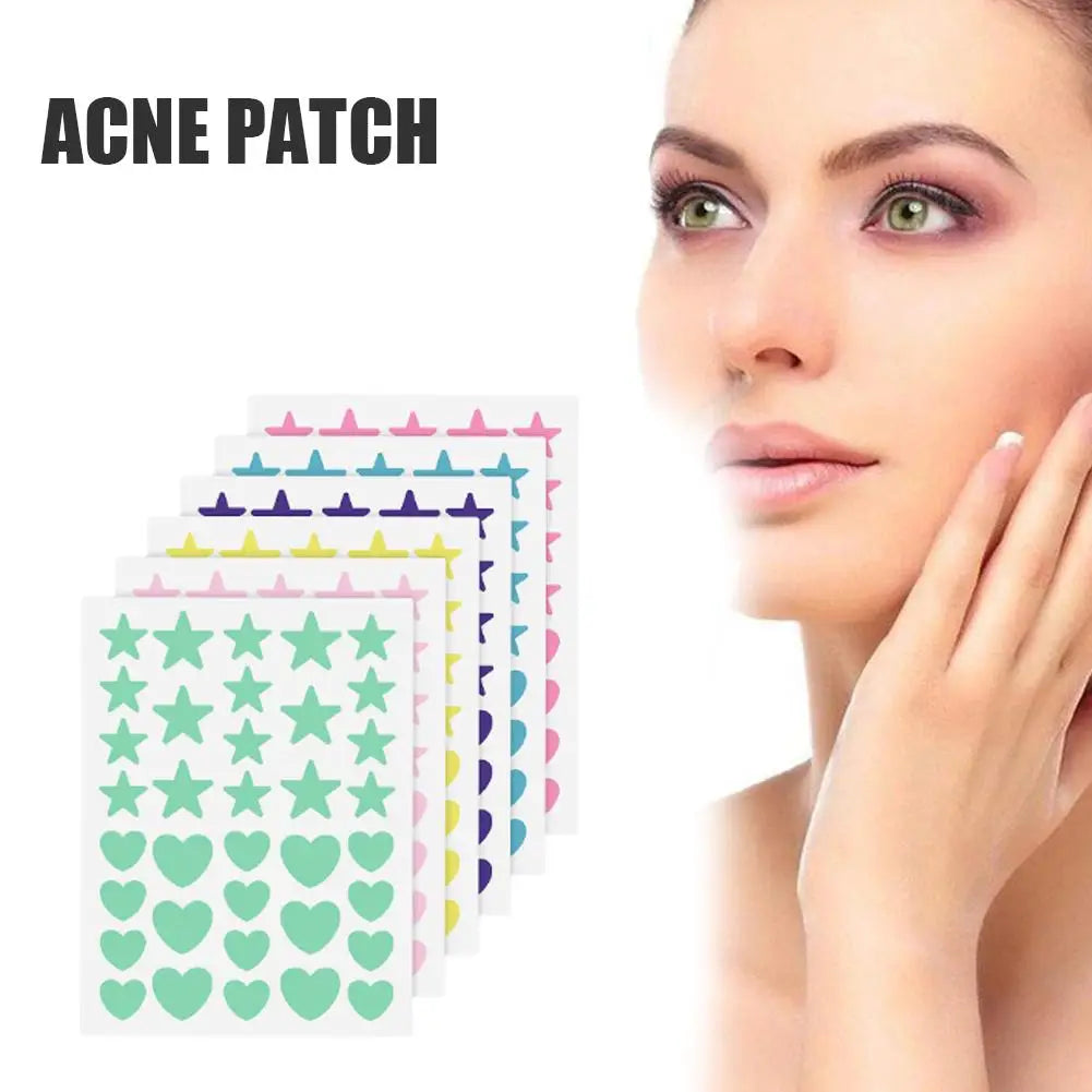 216PCS Pimple Patch Acne Colorful Invisible Acne Removal Skin Care Stickers Concealer Face Spot Beauty Makeup Tools
