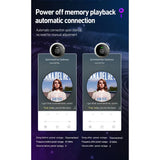 Car MP3 Player with Wireless FM Transmitter and USB-C Fast Charging Port for Reliable Connection and Hands-Free Use
