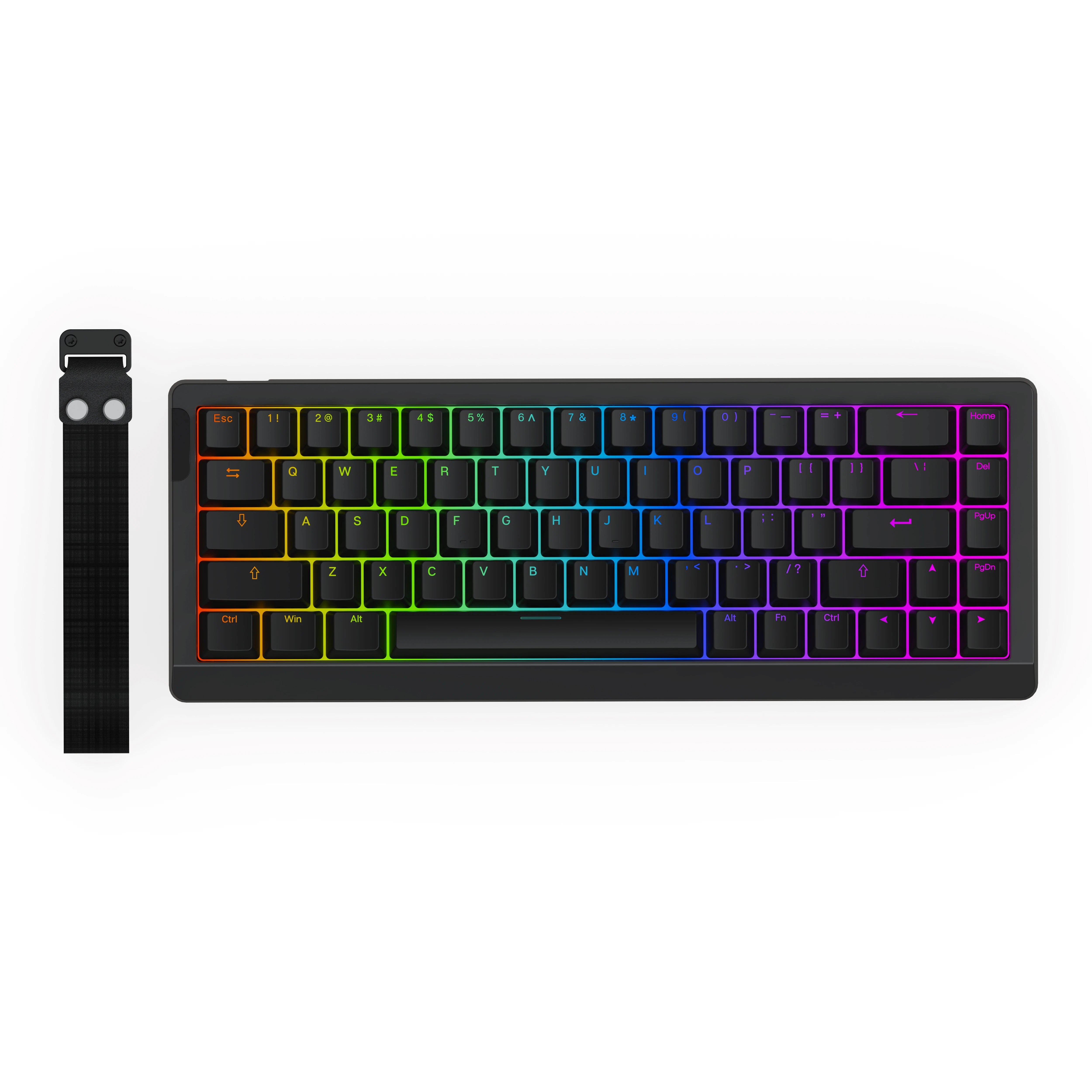 EPOMAKER HE68 Lite 65% ANSI US Layout Tray-Mounted Wired Hall Effect Magnetic Mechanical Keyboard DKS SOCD RGB Backlight