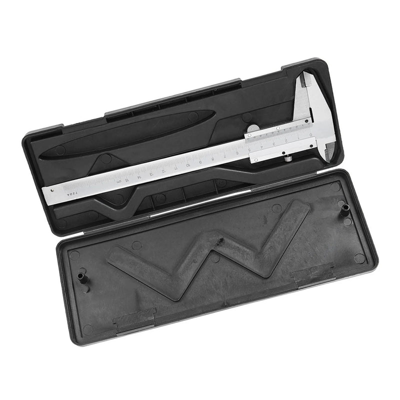0-150mm High Accuracy Carbon Steel Metal Vernier Caliper Micrometer Gauge Measuring Tool
