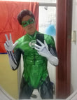 Adults Green Lantern Superhero Cosplay Costumes Zentai Halloween Party Bodysuit