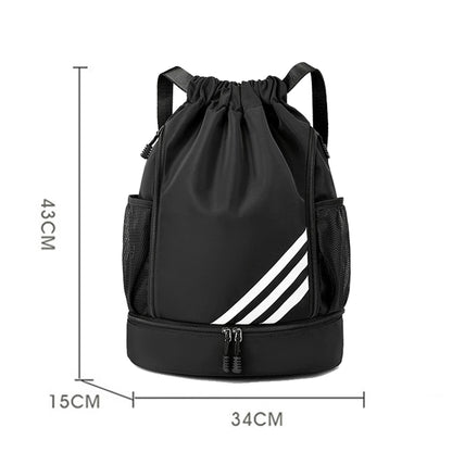 Seyatullh esporte fitness ginásio saco de basquete mochila viagem ao ar livre à prova dwaterproof água saco natação bolsa acampamento caminhadas escalada mochila