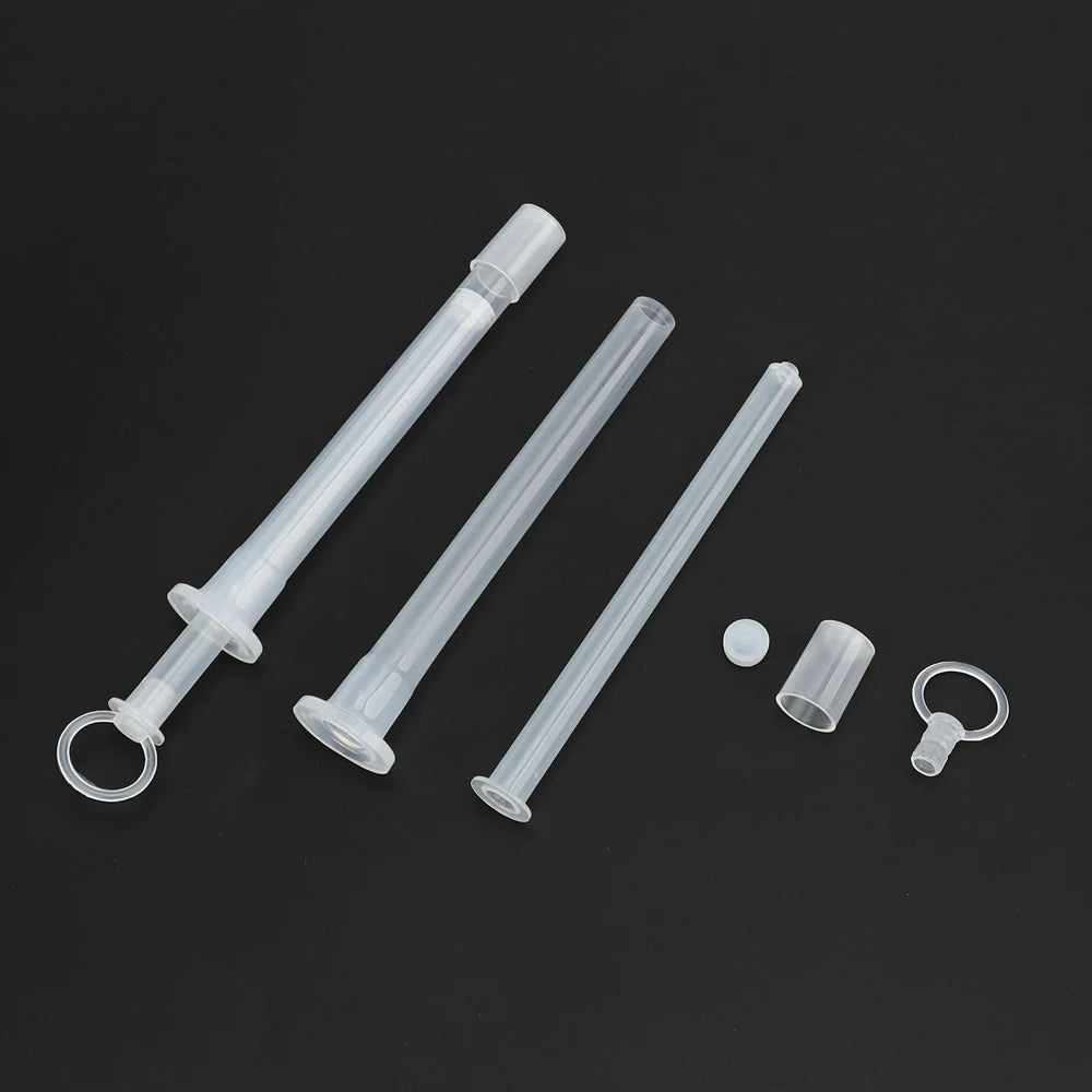 5Pcs Transparent Vagina Detox Suppositories Applicator Pusher Disposable Medical PP Capsule Applicators Available for Pills