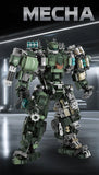 1403pcs Large Mecha Warrior Building Blocks Set Battle Robots Action Figure Model Kits Adult Teens Assembled Toys Gifts For Boys