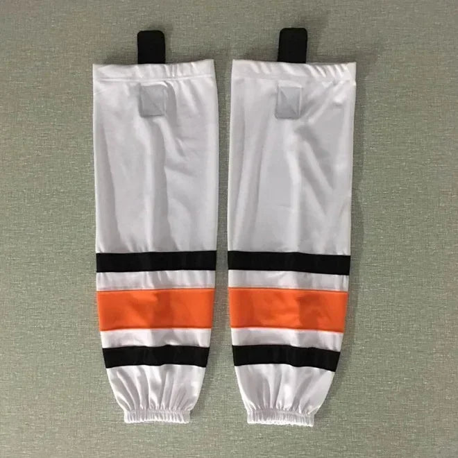 1 Pair Multiple Colors Knit Ice Hockey Socks 100% Polyester Team Training Socks Practice Socks Hockey Equipment Sports Sock