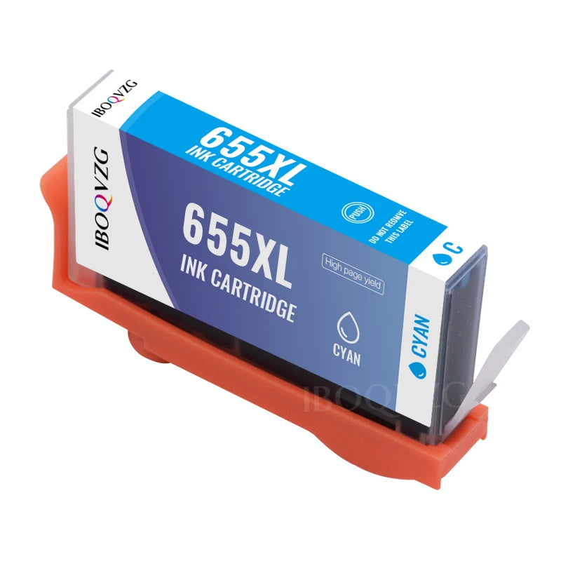 IBOQVZG 655XL New Ink Cartridge For HP 655XL Compatible For HP655  Deskjet Ink Advantage 3525 4615 4625 5525 6525 Printer