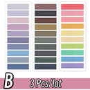 2400S Transparent Colorful Index Creative Memo Pads Office School Stationery Self-Adhesive Stickers Sticky Note Pads